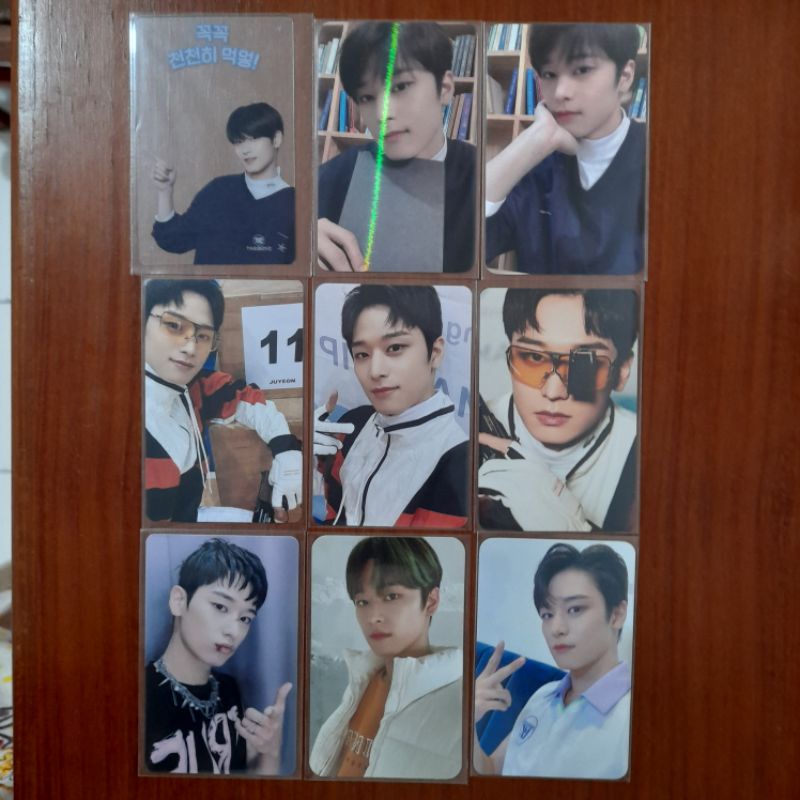 THE BOYZ JUYEON OFFICIAL PHOTOCARD 3RD FANKIT, SEASON GREETINGS 2022, LD MAVERICK, HANGTEN, DMM THRI