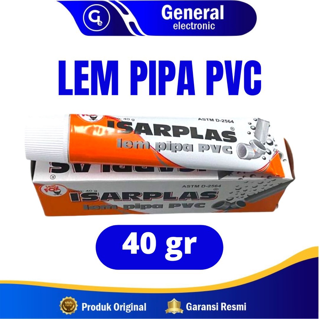 LEM ISARPLAS SUPER PVC TUBE / ODOL 40 GRAM