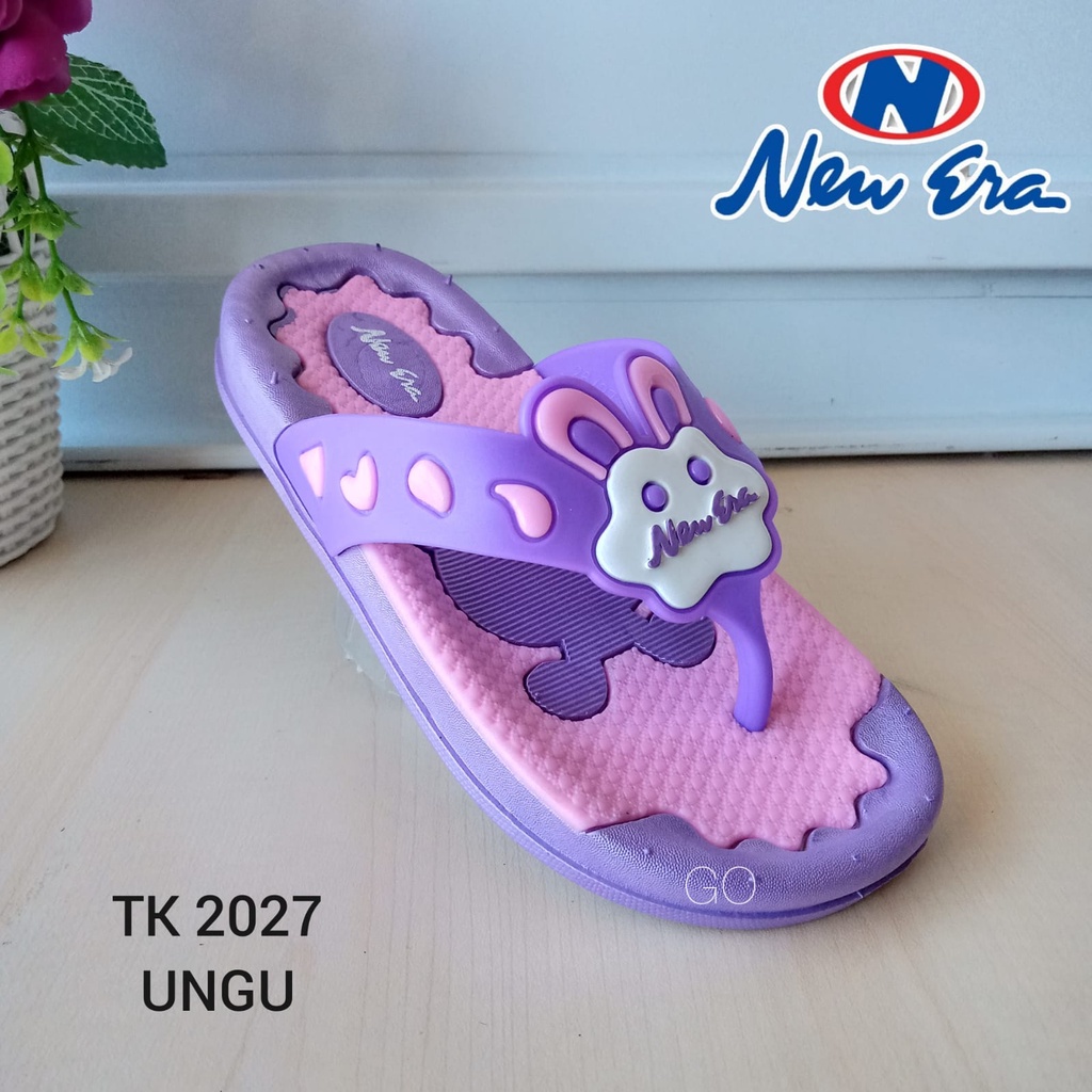sogo NEW ERA TK E 2027 Sandal Karet Anak Perempuan Sandal Jepit Karakter Terbaru