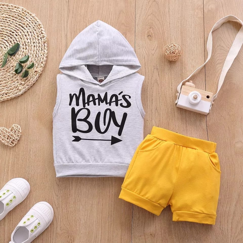 BEFAST - ZTL OOTD Setelan Anak CERY / SETELAN ANAK BLAN SINGLET / Pakaian Anak Kekinian / Oneset Anak Keluaran Terbaru / Set Atasan Hooide Tanpa lengan+Celana Pendek / Fashion Anak-Anak Casual / Setelan Anak Terlaris / Termurah