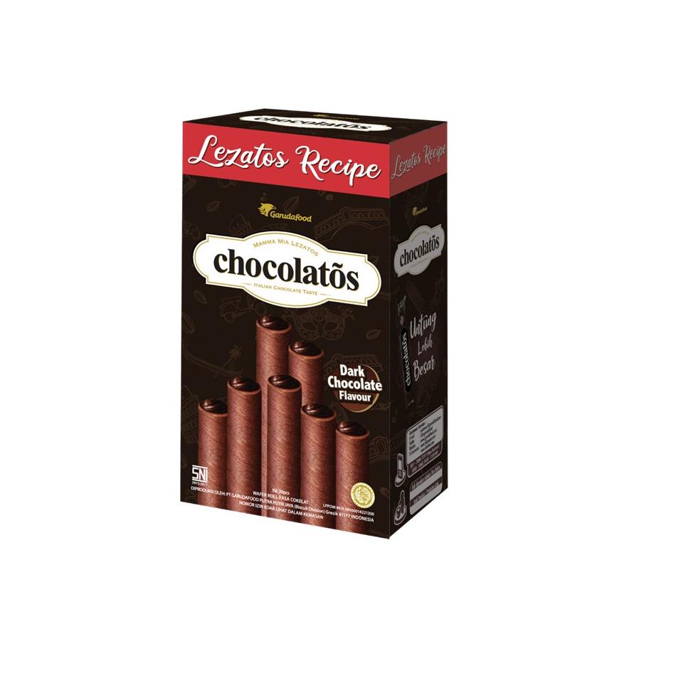 

Harga Spesial--Chocolatos Wafer Dark Chocolate 20 x 16 gr
