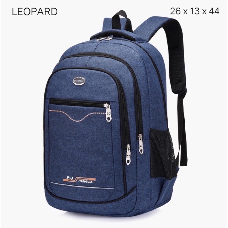 TAS PUNGGUNG BACKPACK PRIA KERJA KANTOR OLAHRAGA KASUAL SEKOLAH SMP SMA KULIAH SLOT LAPTOP TABLET POLO