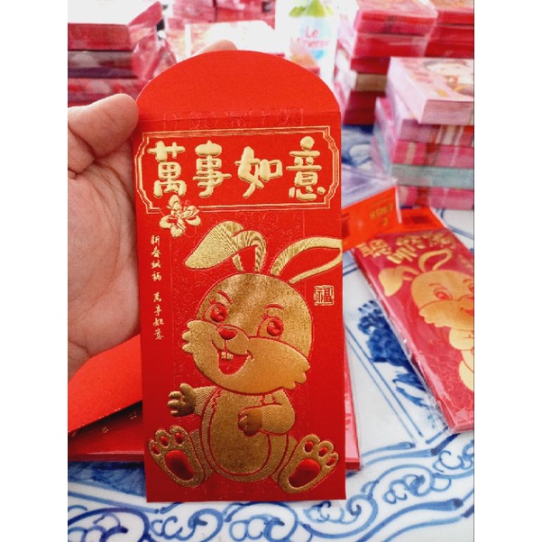 Angpau Imlek Shio Kelinci 2023 / Angpao Imlek CNY 2023 / Amplop Premium Imlek Kelinci 2023