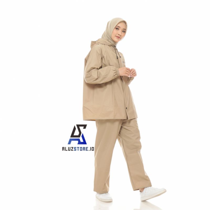 JAS HUJAN, RAINCOAT Pria Wanita Setelan Dewasa BY AKULA ANTI REMBES