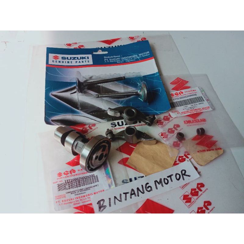 Noken As+Platuk+klep set Suzuki Smash lama/Shogun 125 lama