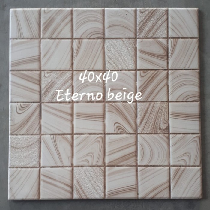 KERAMIK 40X40 ETERNO BEIGE MATT - MULIA TILE