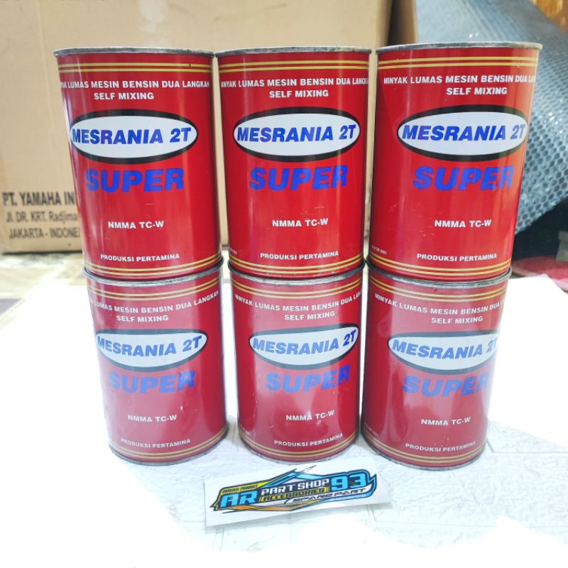 OLI SAMPING MESRANIA 2T KALENG 1LITER