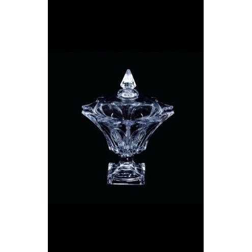 Candy pot kaca/Tempat Permen kue Capodimonte