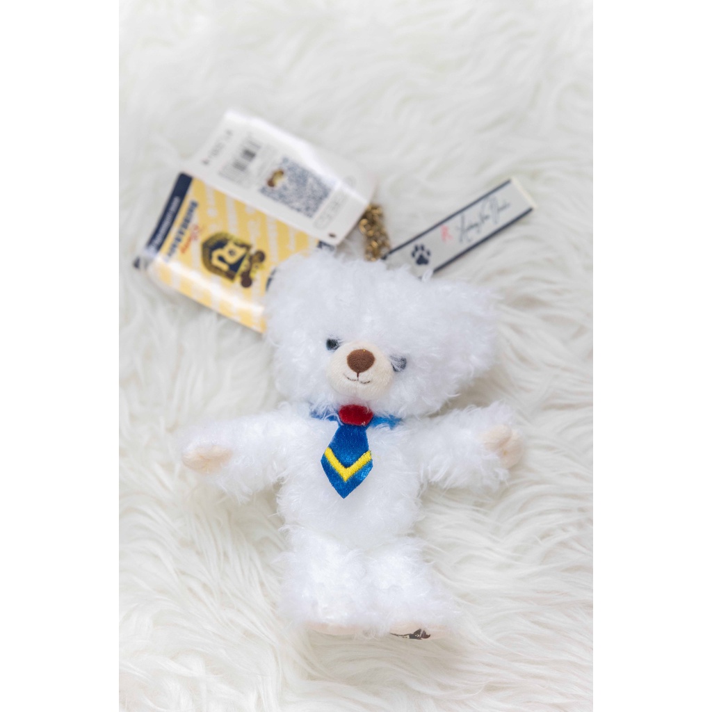 Disney UniBEARsity Whip Donald Duck Plush Doll Badge