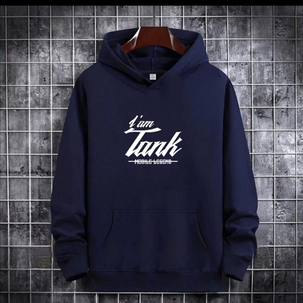 SWEATER HOODIE I AM TANK MOBILE LEGEND / HOODIE MURAH TERLARIS / HOODIE UNISEX / HOODIE PRINTING