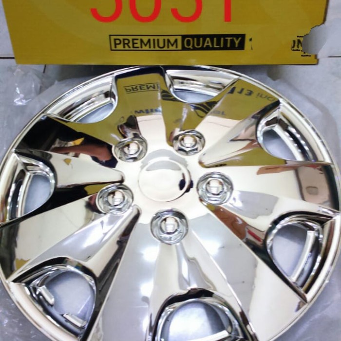 Cover Dop Roda Velg-nya Mobil Rush Terios Ring 15 Chrome