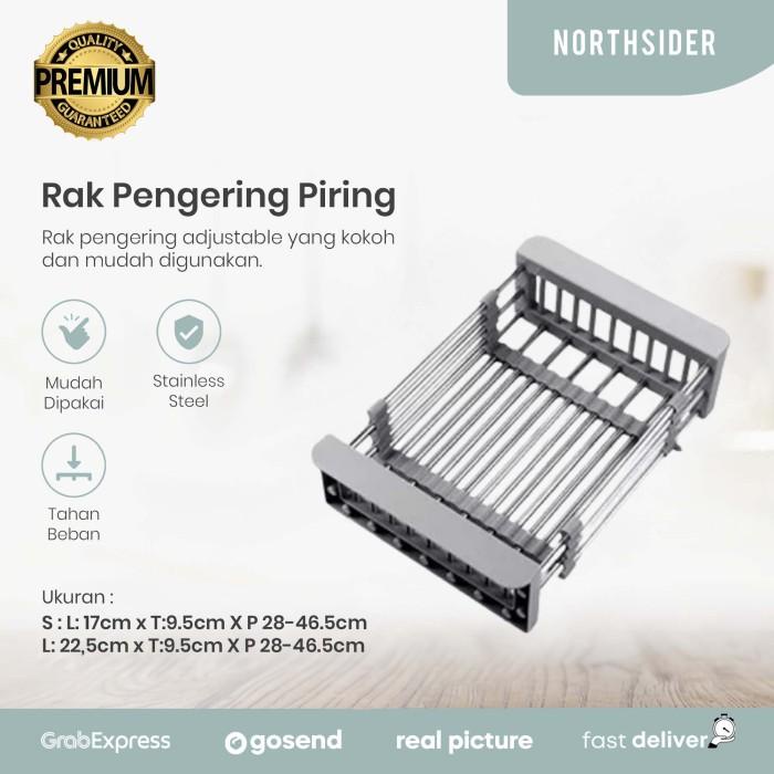 Rak Piring Keranjang Cuci Piring Sayur Buah Rak Tirisan Piring | Dish Drying