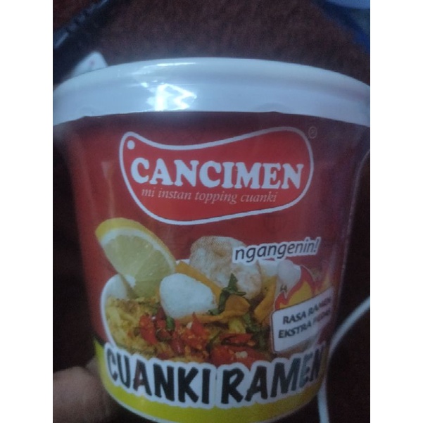 

cancimen ramen bakso cuanki cemilan sehat murah