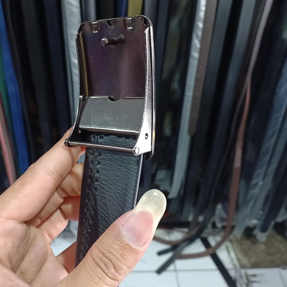 JUMBO 185cm ikat pinggang pria jumbo panjang gesper sabuk cowok ‑ WRS.22Oc22ᴸ