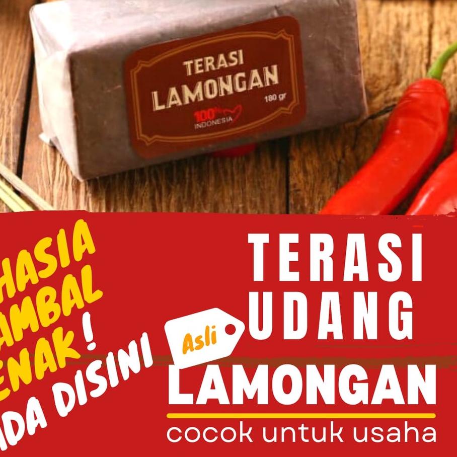 

10.10 BIG SALE FASION Terasi Udang asli lamongan kualitas super enak gas !!