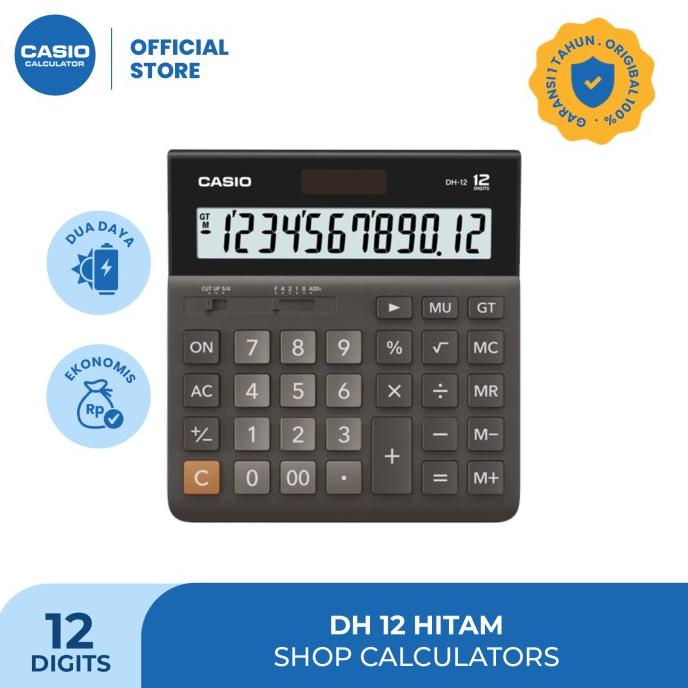 

Casio Desk Calculator DH-12-BK