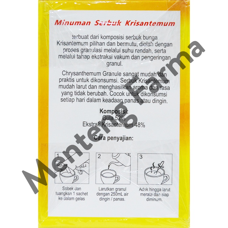 Chrysanthemum Granule - Minuman Panas Dalam dan Kesehatan Tubuh