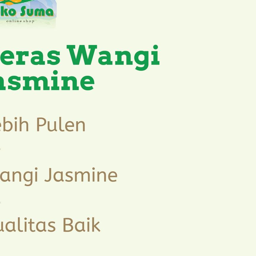 EXCLUSIVELautan Mas Beras Wangi Jasmine 5KG|RA8