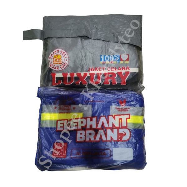 Mantel Hujan Elephant Brand Reflekta Luxury Setelan