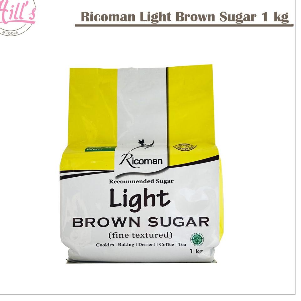 

KodeO4a4Z--RICOMAN LIGHT BROWN SUGAR 1kg / GULA TEBU COKLAT 1 kg