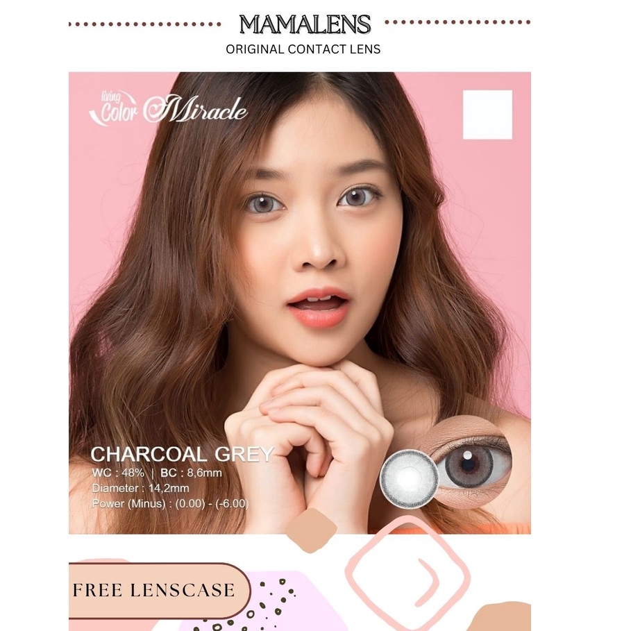 Softlens Miracle -3.00 sd -6.00 Free Lenscase -MAMALENS