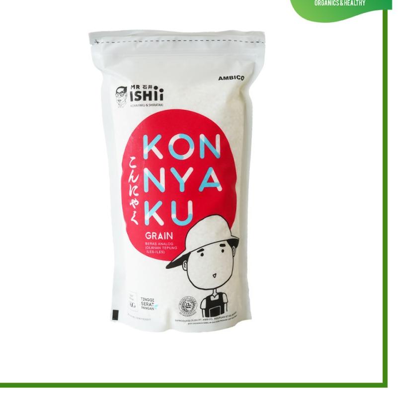

CODEW2i2H--Shirataki Rice (Beras Shirataki) 1kg