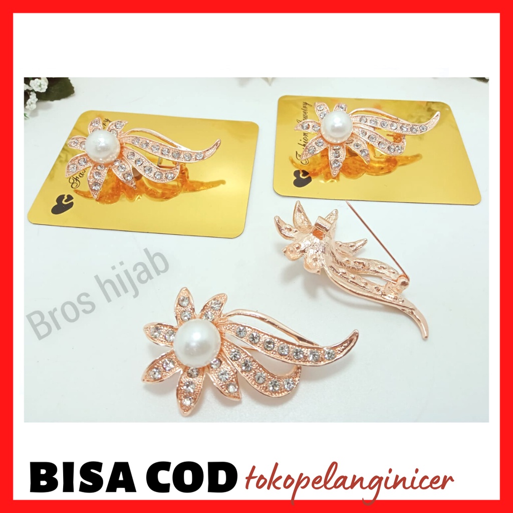 Cincin Hijab mutiara/ring gamis Terlaris Terbaru untuk Jilbab/Bros Gesper Hijab gamis trendy dan terkait fashion muslim