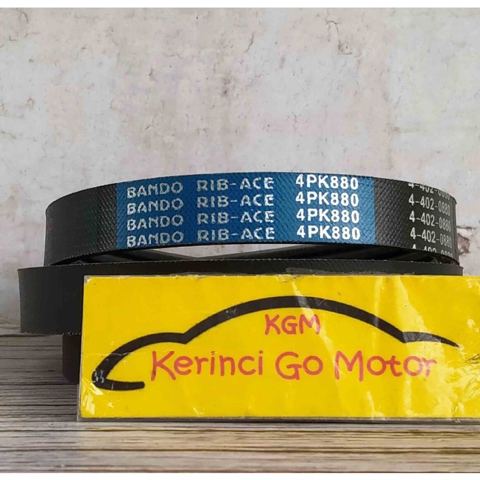 BANDO VAN BELT 4PK 880 RIB BELT TALI KIPAS 4PK-880 FAN BELT ALUR