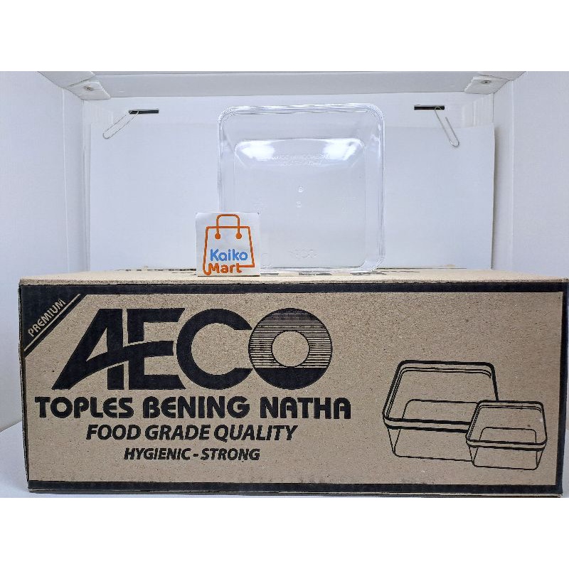 TOPLES AECO SQUARE / DESSERT BOX 1 LUSIN
