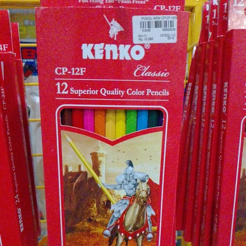 

Pensil wrna kenko 12warna