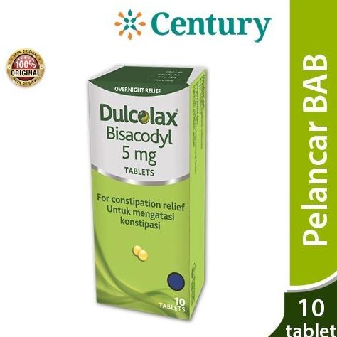 Jual Dulcolax Bisacodyl Adult 5mg 10 Tablet Sembelit Pencahar