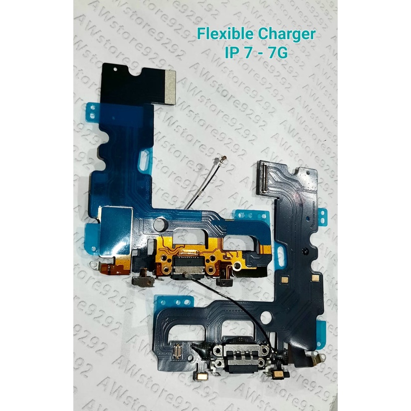 Papan PCB Con Cas Flex Flexible Fleksibel Konektor Charger IPHONE 7 IP7 IPH 7 IP 7 Iph7