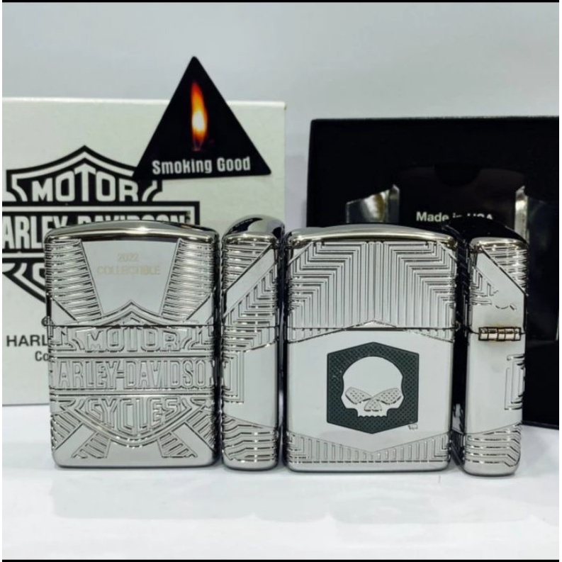 Original Zippo Armor 49814 Harley Davidson Collectible 2022