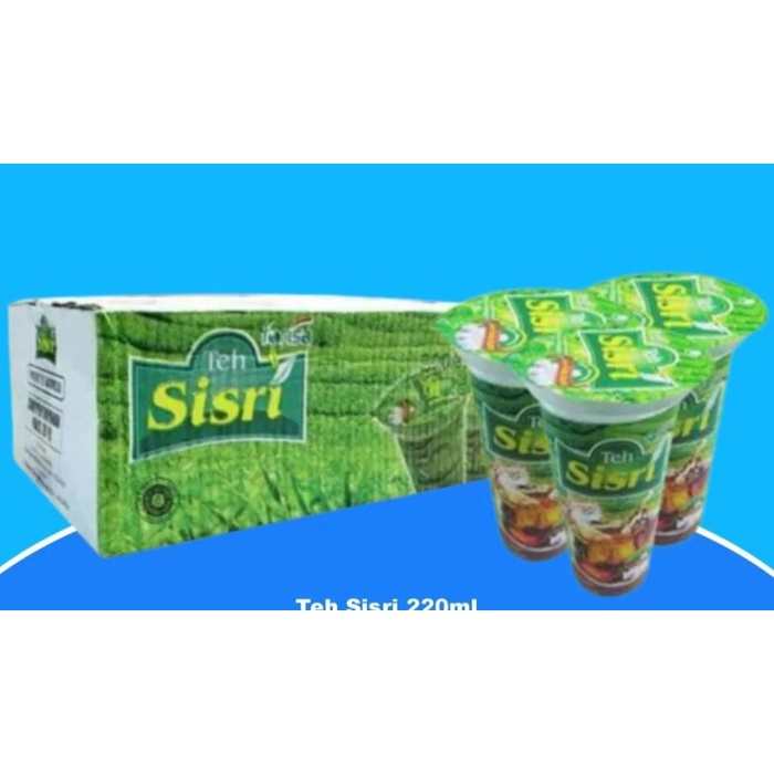 

MINUMAN TEH SISRI CUP 220ML MURAH