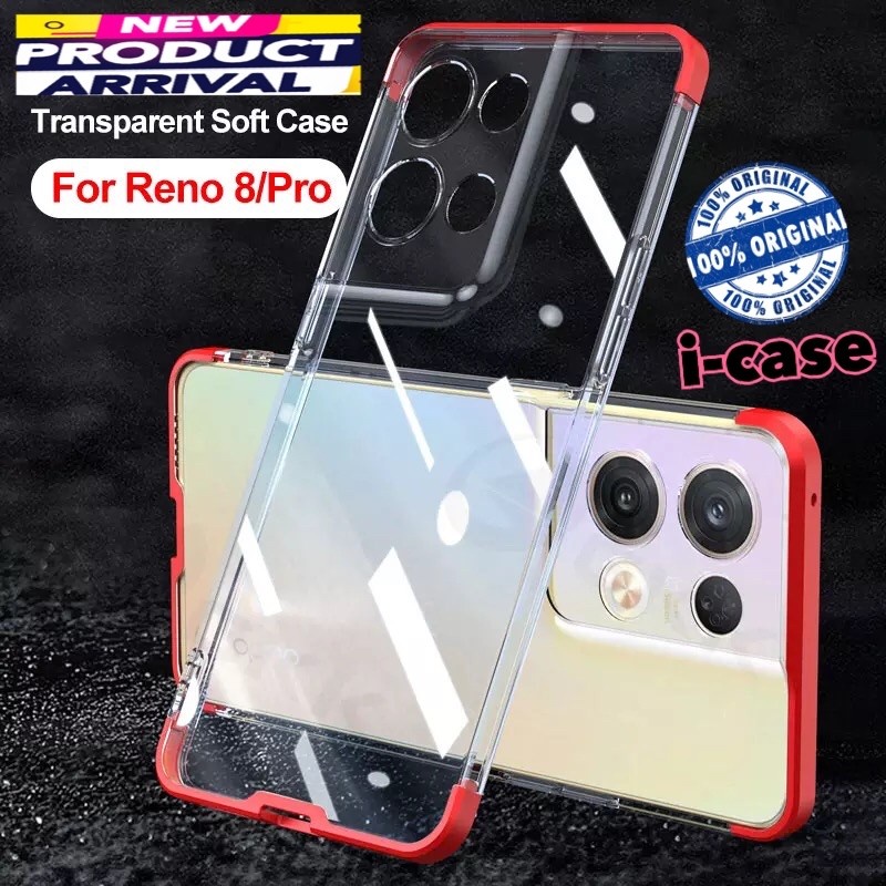 OPPO Reno8 / oppo Reno 8 Pro 5G Soft CASE Transparant Silicone Hybrid
