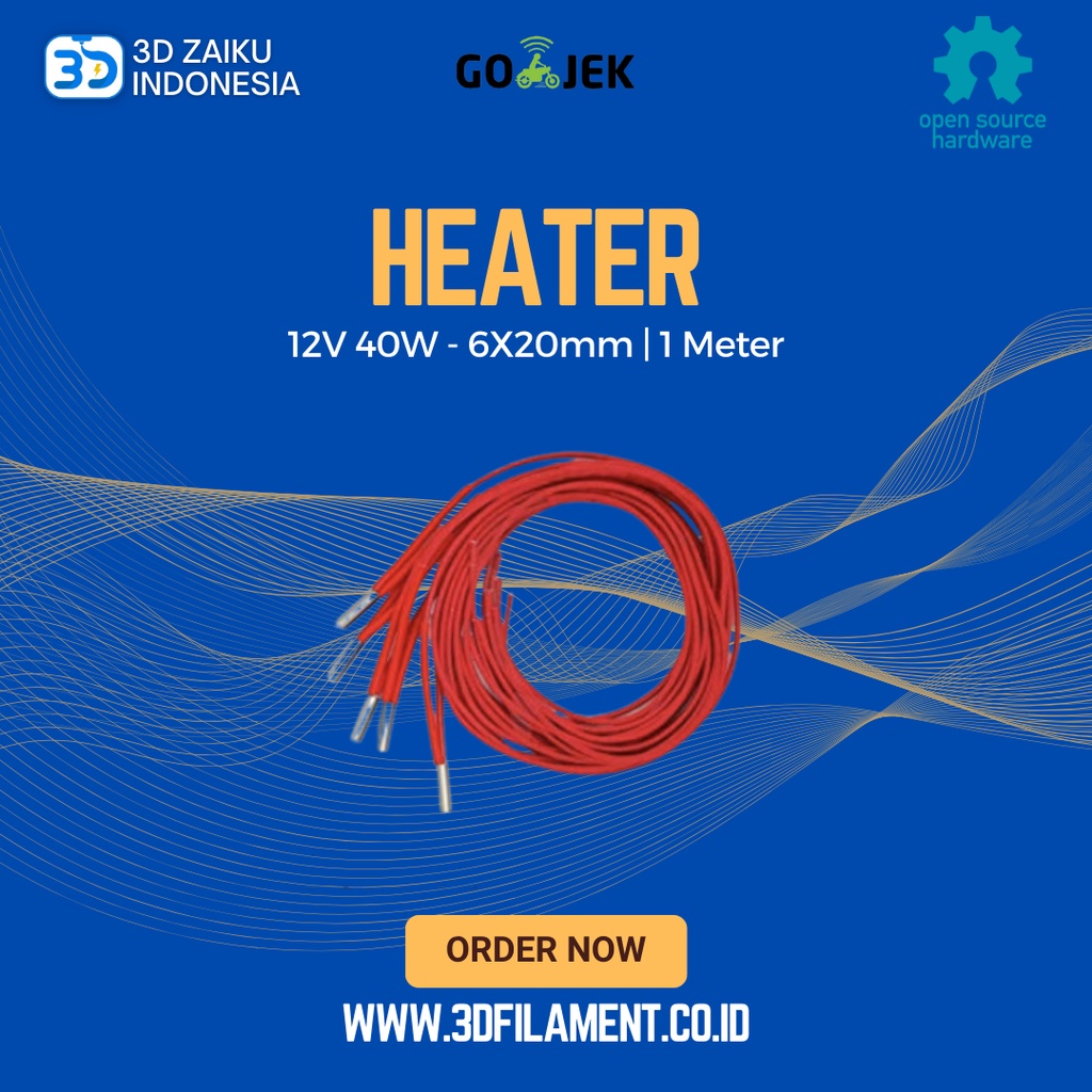 3D Printer Ceramic Cartridge Heater