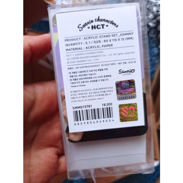 sanrio nct Johnny acrylic standee