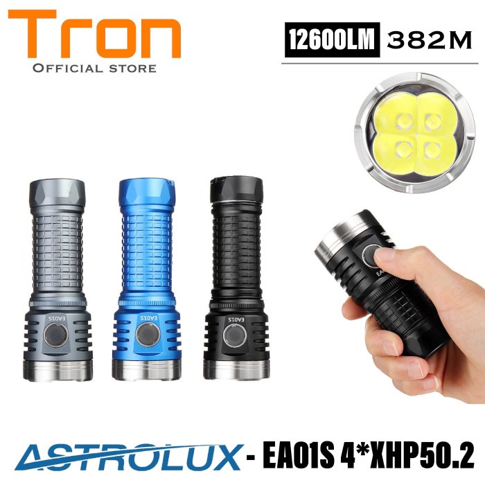 Astrolux Ea01S / Mateminco Mt04 Senter Led4Xcree Xhp50.2 12600 Lumens