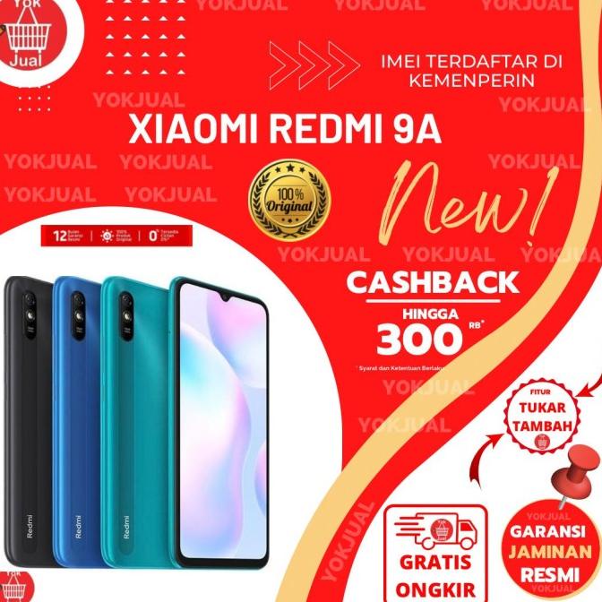 Xiaomi Redmi 9A 3/32 2/32 3/32Gb 2/32Gb Grey-Blue-Green Resmi