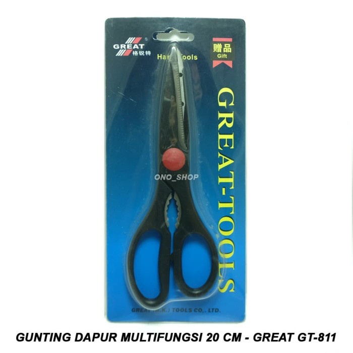 

Eklusif Gunting Dapur Multifungsi 20 Cm - Great Gt-811 Trendi