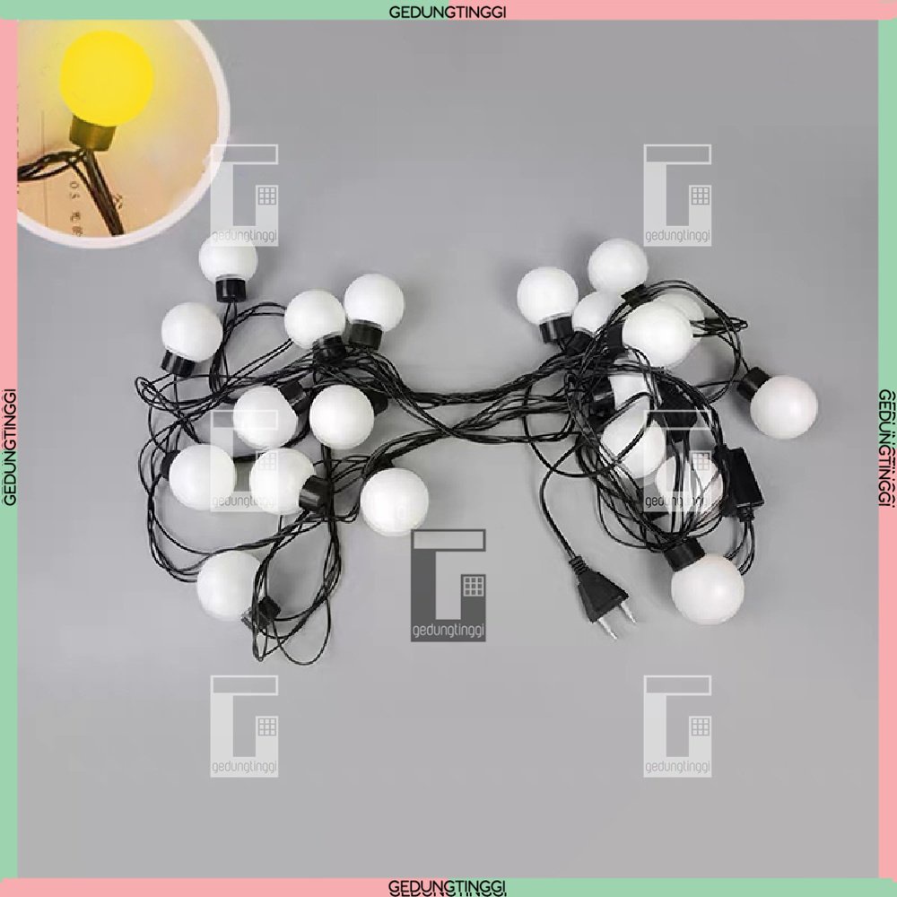 Lampu Bohlam Bolam Led Lid Let Tumbler Tmblr Hias Hiasan Dekorasi Natal Kaca Kayu Gantung Dinding Plafon Ruang Tamu Rumah Meja Kamar Teras Taman Malam Kafe Cafe Backdrop Lamaran Pelaminan Wedding Warna Warm White Tahan Anti Kedap Air Pvc Light Lamp 12v 5v