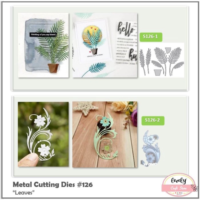 

Hadir Metal Cutting Dies - Leaf For Cards, Scrapbook #126 Berkualitas