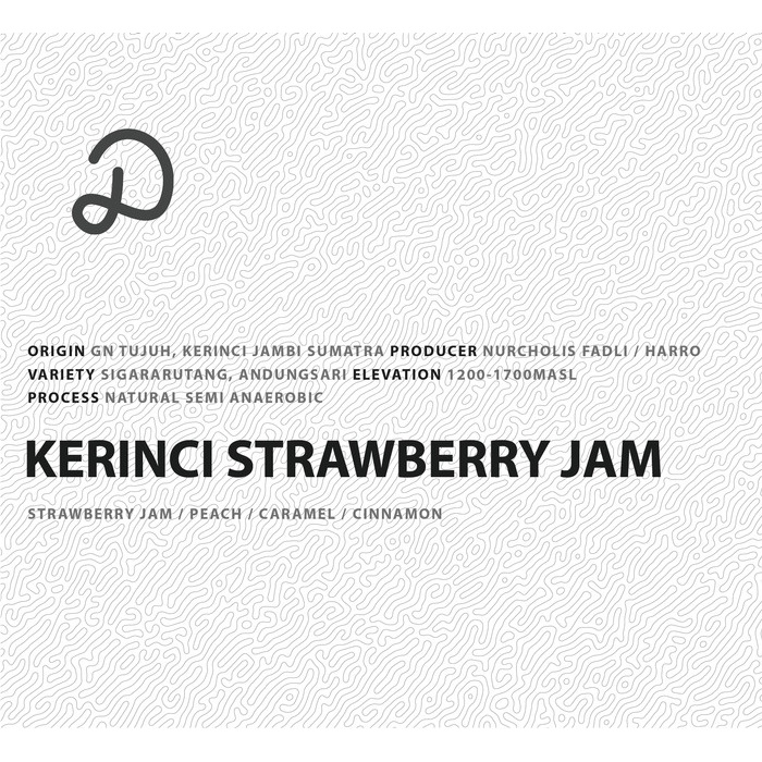 

Kerinci Strawberry Jam harro Natural 200gr Single Origin kopi arabika