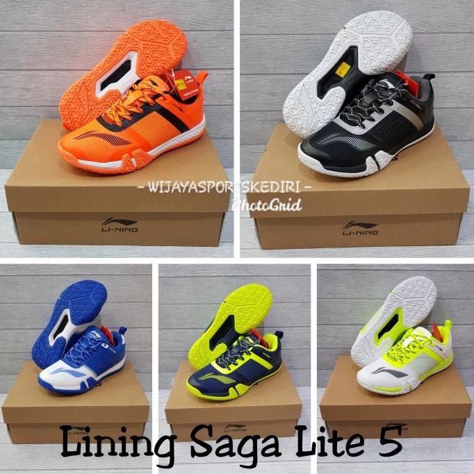 cusss order] Sepatu Badminton Lining Li-Ning Saga Lite 5 Original