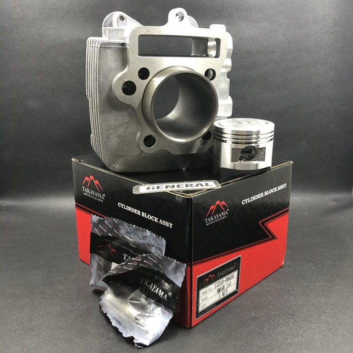 BLOK SEHER KOMPLIT + PISTON KIT SMASH 110 TAKAYAMA