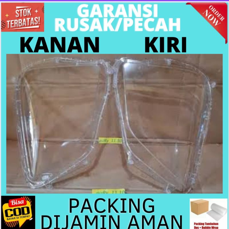 Mika Kaca Lampu Depan Mitsubitshi Xpander Bagian Kanan / Kiri R / L Original Mika Kaca Lampu Depan R