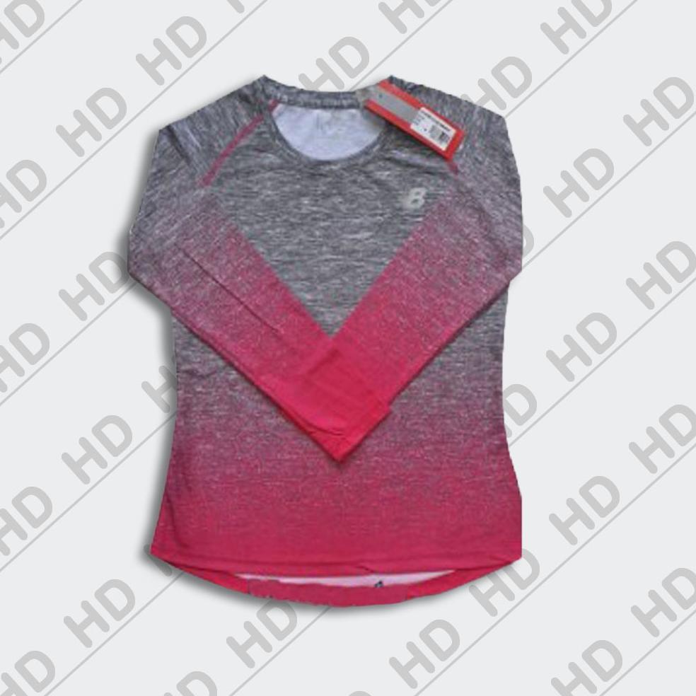 KYM.31Oc22ˢ ▪ Baju Senam Wanita NB01 Fitness - Kaos Wanita XXL Lengan Panjang