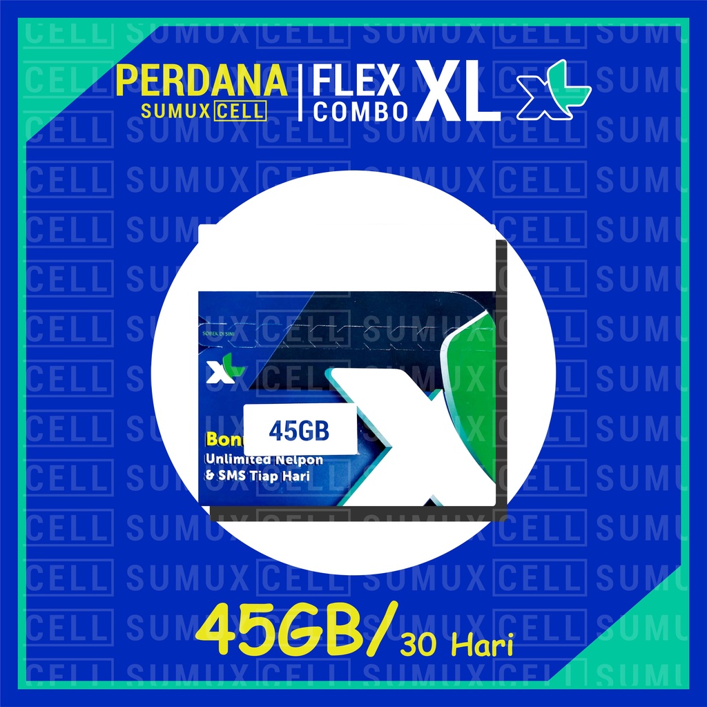 PERDANA XL COMBO FLEX XL 45GB