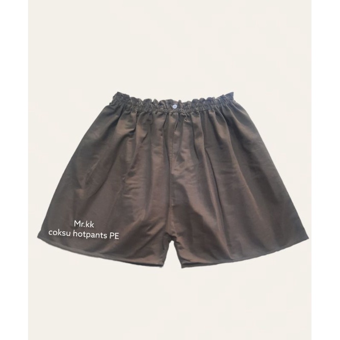 hotpants PE dewasa variasi kancing all size JUMBO L-XXL 40kg-100kg (paket isi 3 pcs hanya 45k)