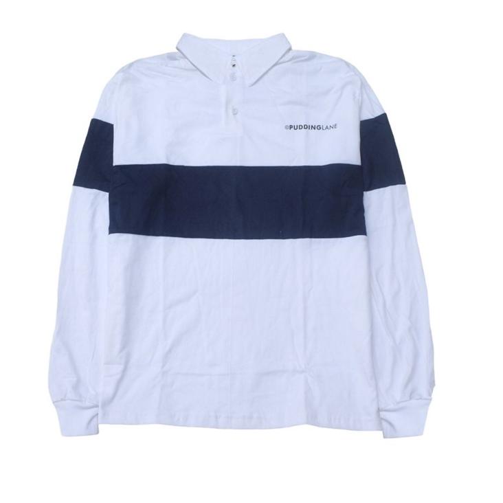 Rekomendasi Puddinglane Rugby Shirt Oversize Kinan